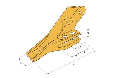 Бокорез E 11 L