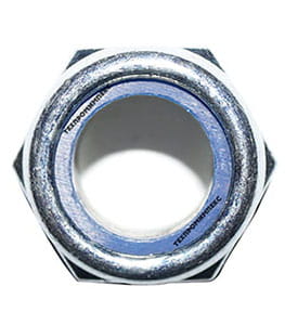 Гайка с контрящим кольцом М12 DIN 985