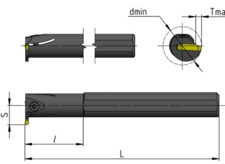 Резец MGIVL3732-4