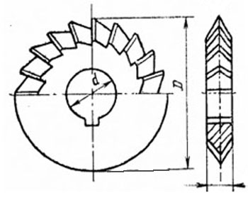 Чертеж фрезы p 50181-92