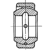 Чертеж шарнирного подшипника ШСП
