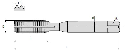 Чертеж мечника TC85M1.4TCN-G