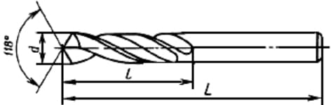 Сверло Р6М5 4010-77