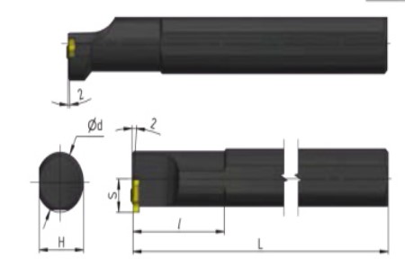 Резец S20Q-JSTGR16