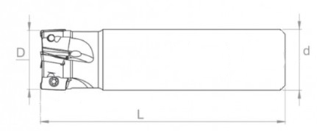 Корпус фрезы APM16-40-32-200-3Z