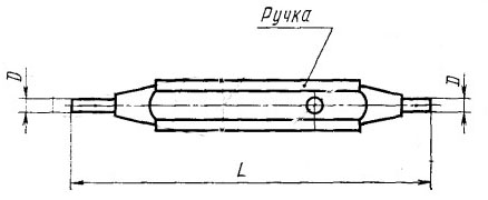 Чертеж калибр-пробки гладкой ГОСТ 17740-72