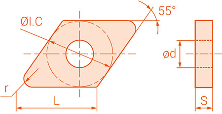 Пластина DNMG 150608-QOO QR3537