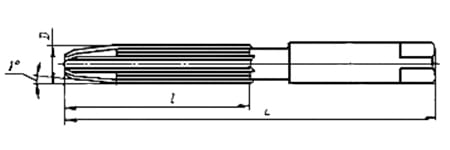 Чертеж сверла ГОСТ 7722-77