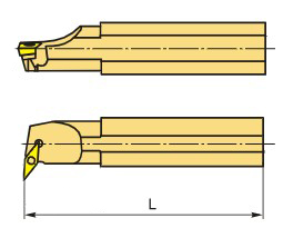 Державка расточная внутренняя  S32T-SVUCR16