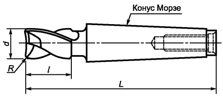 Чертеж фрезы ГОСТ Р 53003-2008