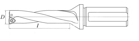 Корпус сверла C32-5D36-184SP11