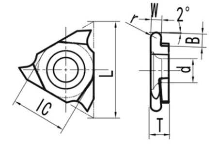 Пластина TGF32R275