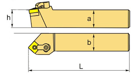 Державка токарная наружная MSSNR3232P12