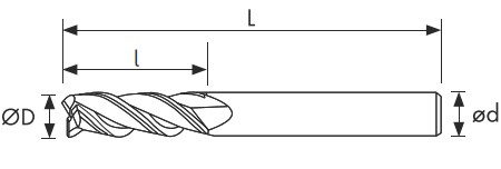 Чертеж фрезы C440U-030.080-M35C