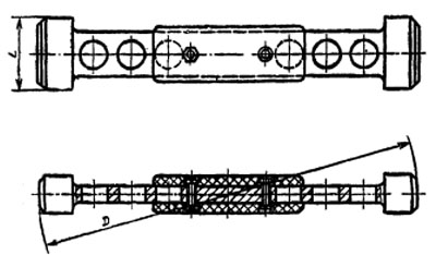 Чертеж калибр-пробки гладкой ГОСТ 14824–69