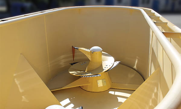 Жёстко приваренное кольцо для соломы