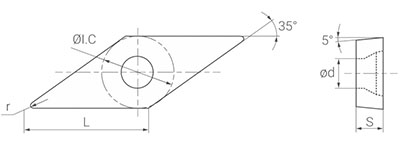 Пластина VBMT 160408-QVT QE4347