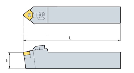 Державка токарная наружная MCGNR2525M12