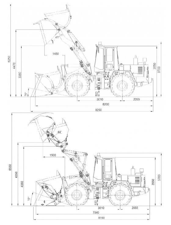 Погрузчик торфа АМКОДОР 342P-01