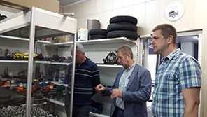 делегация ООО «ТЕХПРОМИМПЕКС», во главе с генеральным директором