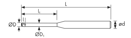 Чертеж фрезы CM235-005.06E-H55C