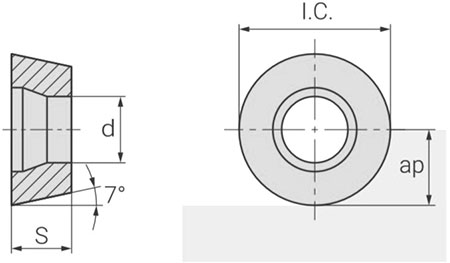 Чертеж пластины RCET1204M0