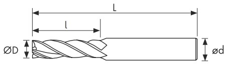 Чертеж фрезы CL435-200.900-P45C