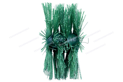 Диск (кольцо) щеточный 180х600 полипропиленовый с полипропиленовым сердечником беспроставочный 3D ЛЮКС