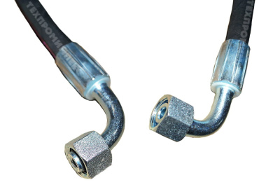 Рукав РВД 10-1SN-1100-М18х1,5-90-90-180 Рукав РВД 10-1SN-1100-М18х1,5-90-90-180