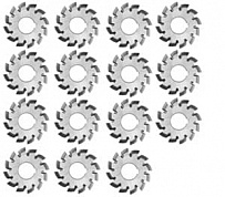 Комплект фрез дисковых зуборезных Ø 140 m 11 Р6М5 Z=10 ОСТ2 И-41-14-87