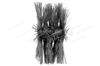 Диск (кольцо) щеточный 180х550 полипропиленовый с полипропиленовым сердечником беспроставочный 3D ЛЮКС