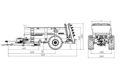Разбрасыватель AMKODOR STS101B Разбрасыватель AMKODOR STS101B