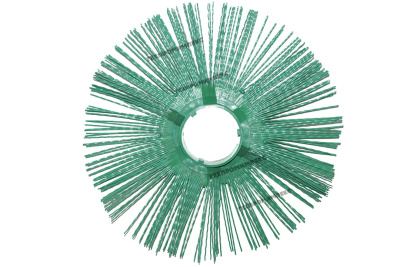 Диск (кольцо) щеточный 120х550 полипропиленовый с полипропиленовым сердечником беспроставочный 3D ЛЮКС