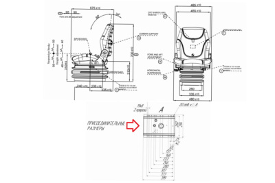Сиденье поворотное СТ-Slx СП-104