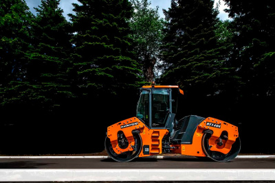 Каток вибрационный самоходный двухвальцовый AMKODOR RT140A