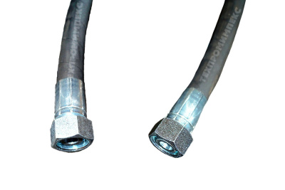 Рукав РВД 12-2SN-1700-DKOL(М22х1,5)-DKOL90(М22х1,5) Рукав РВД 12-2SN-1700-DKOL(М22х1,5)-DKOL90(М22х1,5)