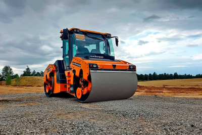 Каток вибрационный самоходный двухвальцовый AMKODOR RT140A