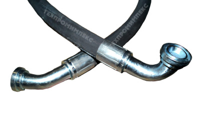 Рукав РВД 25-2SN-K-1700-Фл1"3000-90-45/270