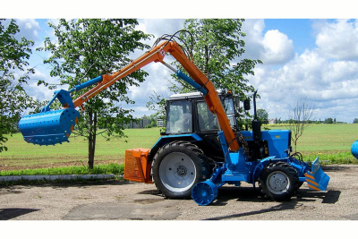 Очиститель каналов навесной ОКН-05 (с ковшом, с косилкой роторной ОКН-11.00.000В)