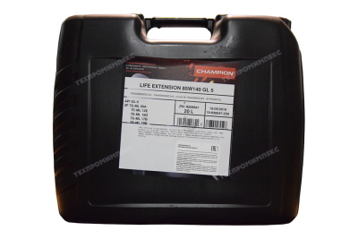 Масло трансмиссионное Champion Life Extension 85W-140 GL5 (20 л) Масло трансмиссионное Champion Life Extension 85W-140 GL5 (20 л)