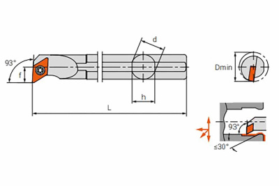 Державка E16R-SDUCR11 Державка E16R-SDUCR11