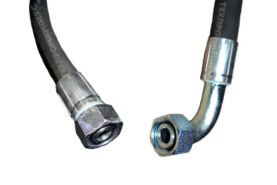 Рукав РВД 6-1SN-350-DKOL(M14х1,5)-DKOL90(M14х1,5)